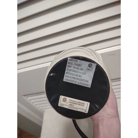 SCENTSY EARTH TONES BROWN CANDLE WAX WARMER MODEL DSW-DELT - Picture 7 of 7